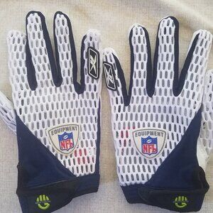 Pair of Reebok NFL Equipment Football Gloves
